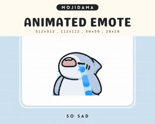 Shark So Sad Emotes