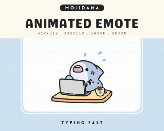 Shark Typing Fast Emotes