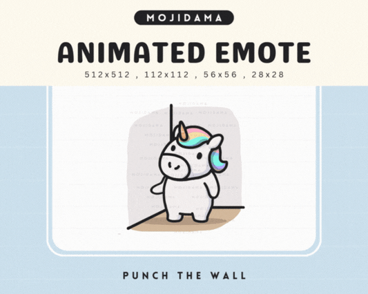 Unicorn Punch Wall Emotes
