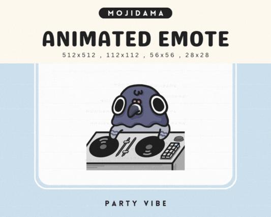 Pigeon Party Vibes Emotes