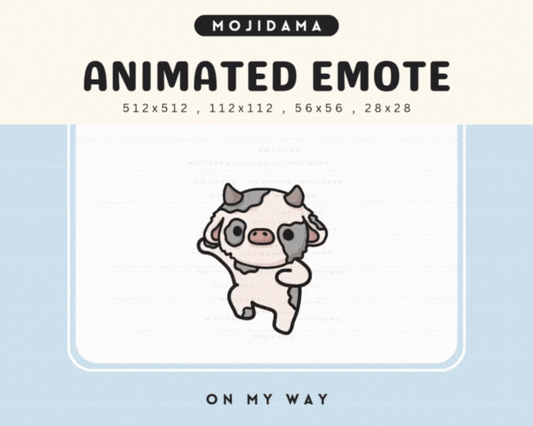 Cow On My Way Emotes