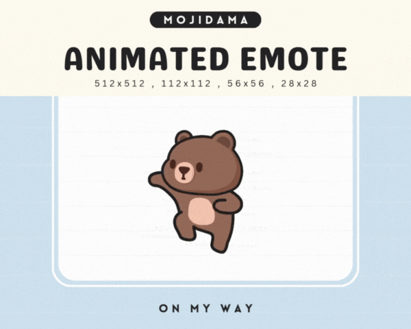 Bear On My Way Emotes