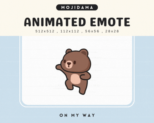 Bear On My Way Emotes