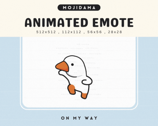 Goose On My Way Emotes