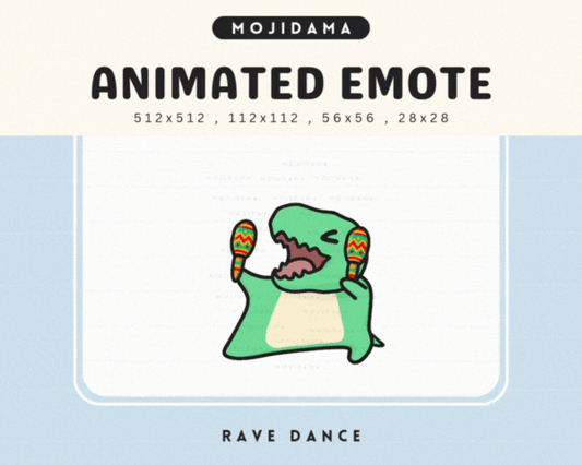 T-Rex Rave Dance Emotes