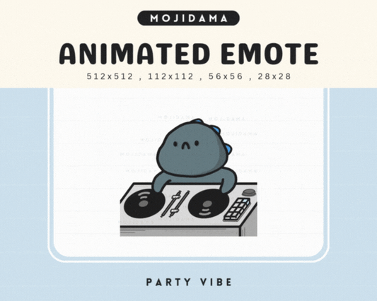 Godzilla Party Vibes Emotes