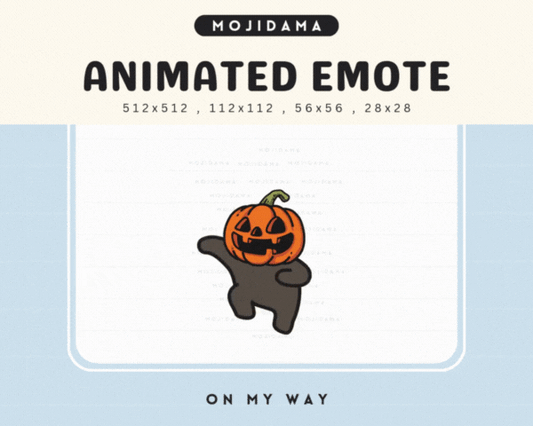 Pumpkin On My Way Emotes