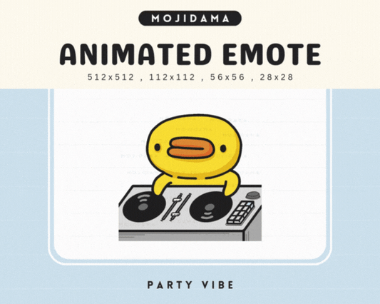 Duck Party Vibes Emotes