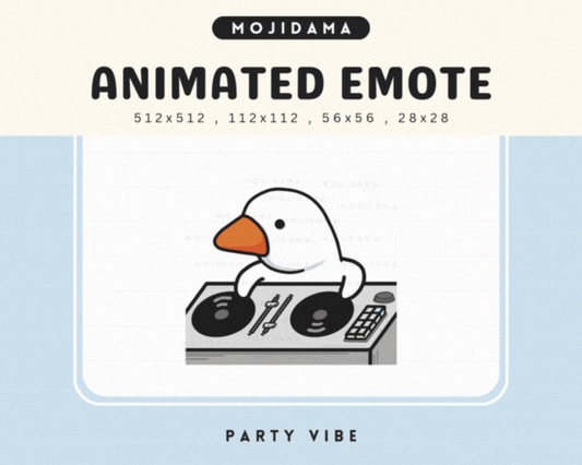 Goose Party Vibes Emotes