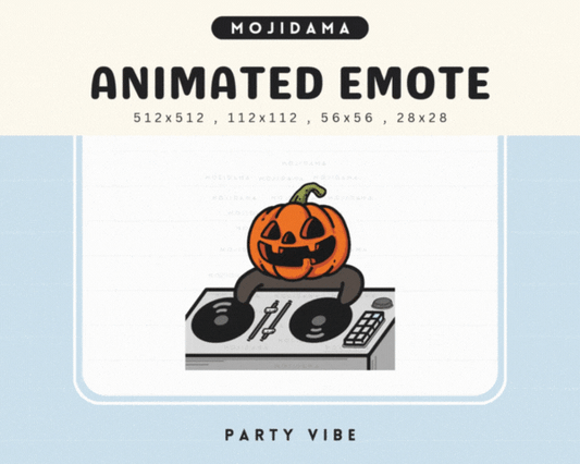 Pumpkin Party Vibes Emotes