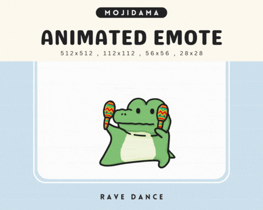 Croco Rave Dance Emotes