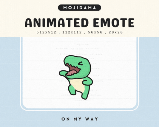 T-Rex On My Way Emotes