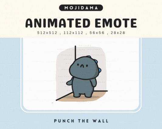 Godzilla Punch Wall Emotes