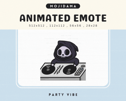 Skull Party Vibes Emotes
