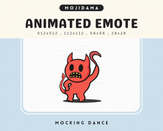 Devil Mocking Dance Emotes