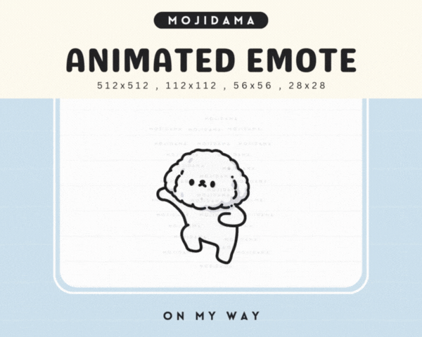 Maltese On My Way Emotes