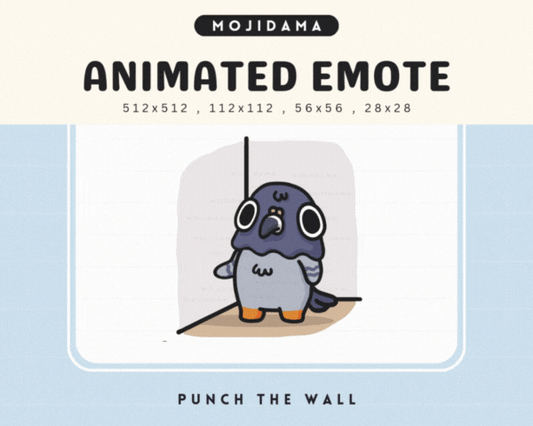 Pigeon Punch Wall Emotes