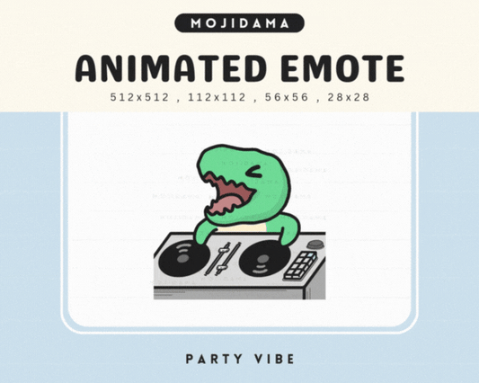 T-Rex Party Vibes Emotes
