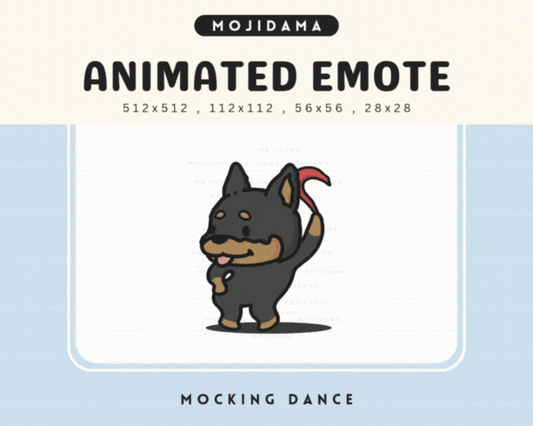 Doberman Mocking Dance Emotes