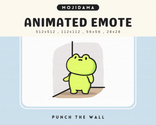 Frog Punch Wall Emotes