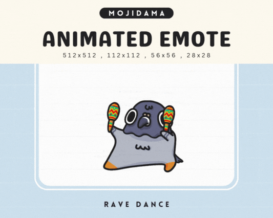 Pigeon Rave Dance Emotes