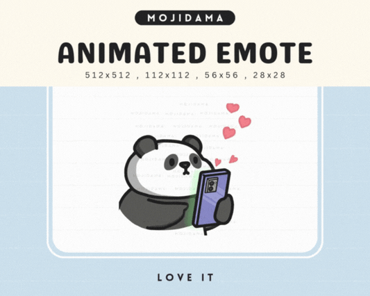 Panda Love It Emotes