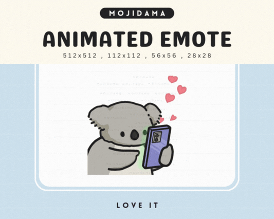 Koala Love It Emotes