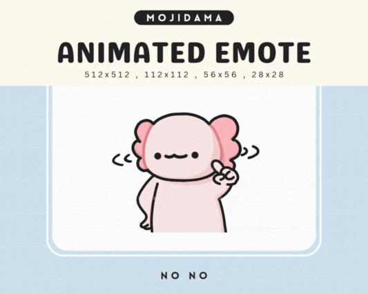 Axolotl No No Emotes