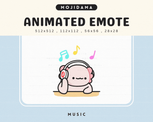 Axolotl Music Emotes