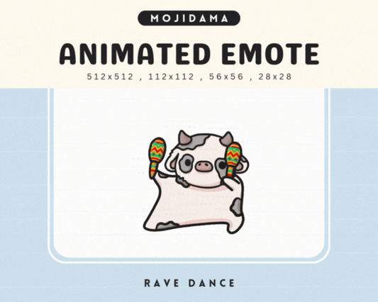 Cow Rave Dance Emotes