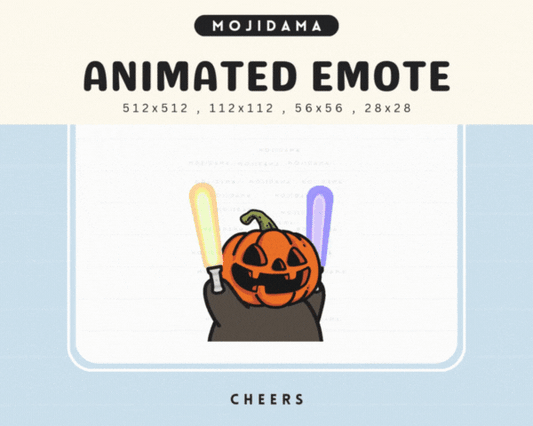 Pumpkin Cheers Emotes