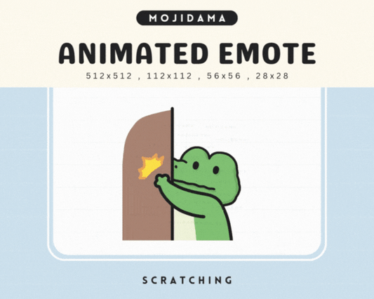 Croco Scratchy Emotes