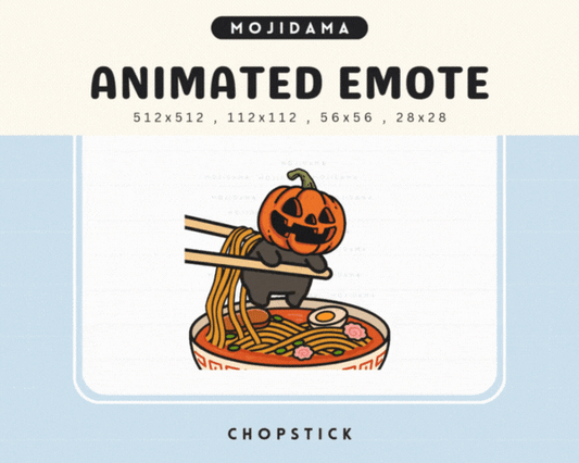 Pumpkin Chopstick Emotes