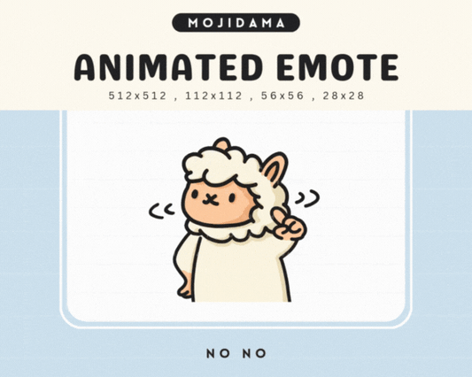 Alpaca No No Emotes