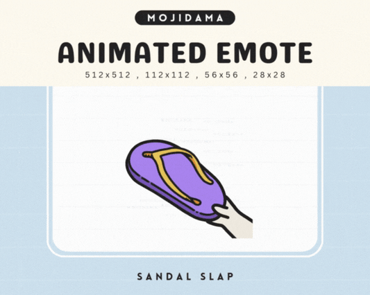 French Bulldog Sandal Slap Emotes