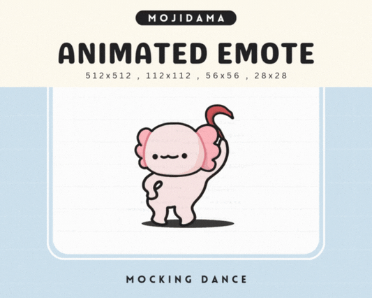 Axolotl Mocking Dance Emotes
