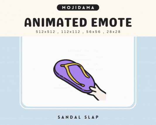 Cow Sandal Slap Emotes