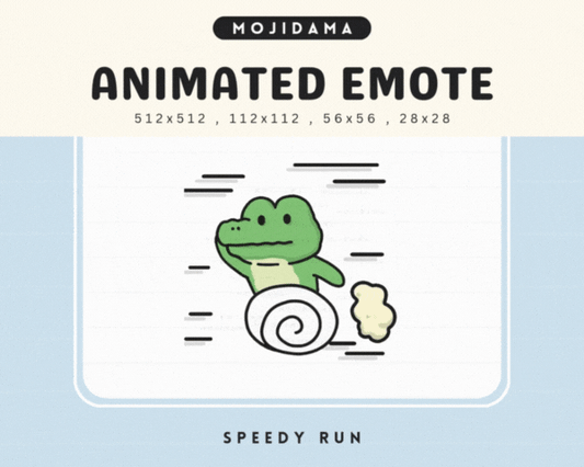 Croco Speedy Run Emotes