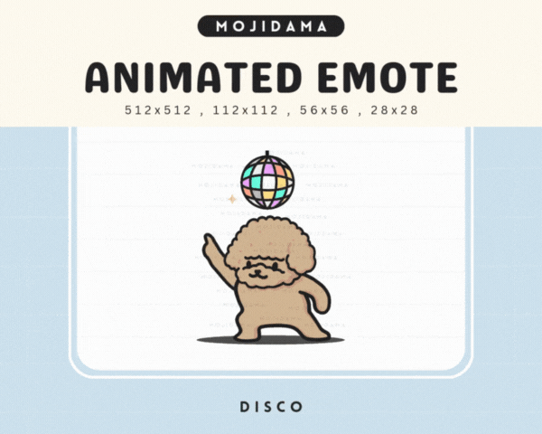 Poodle Disco Emotes