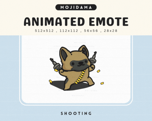 German Shepherd Shooting Emotes