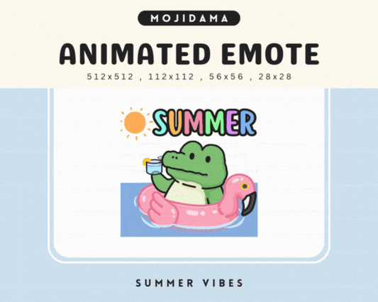 Croco Summer Vibes Emotes