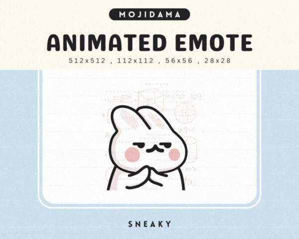 Bunny Sneaky Emotes