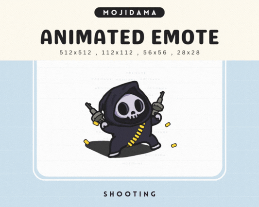 Skull Shooting Emotes