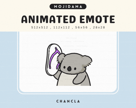 Koala Chancla Emotes