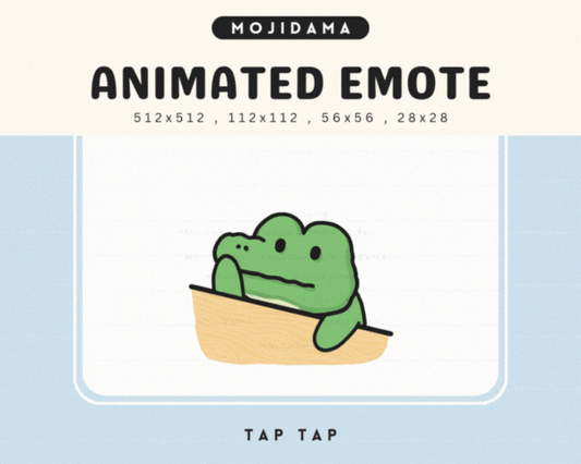Croco Tap Tap Emotes