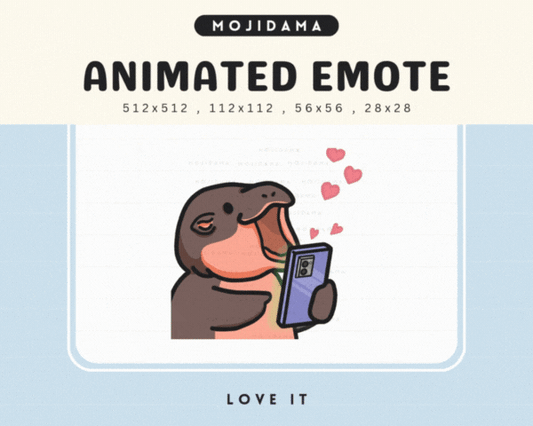 Hippo Love It Emotes