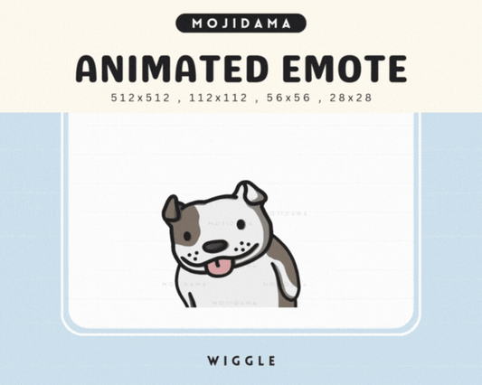 Pitbull Wiggle Emotes