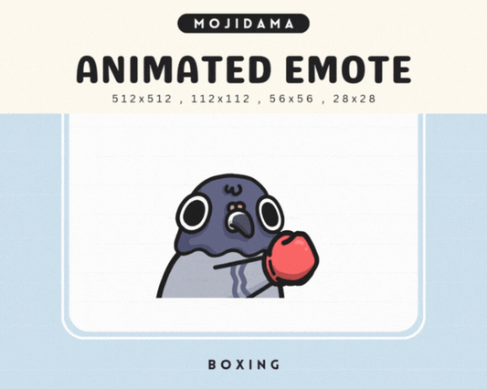 Pigeon Boxing Emotes