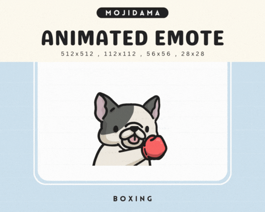 French Bulldog Boxing Emotes