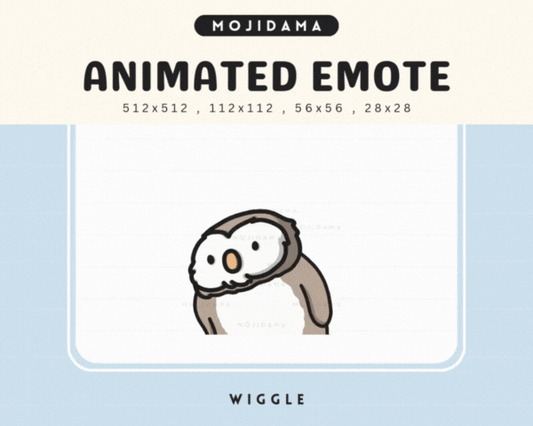 Owl Wiggle Emotes